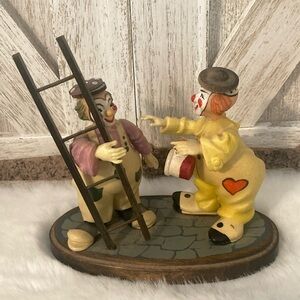 Vintage Anri Toriart Clown Figurine